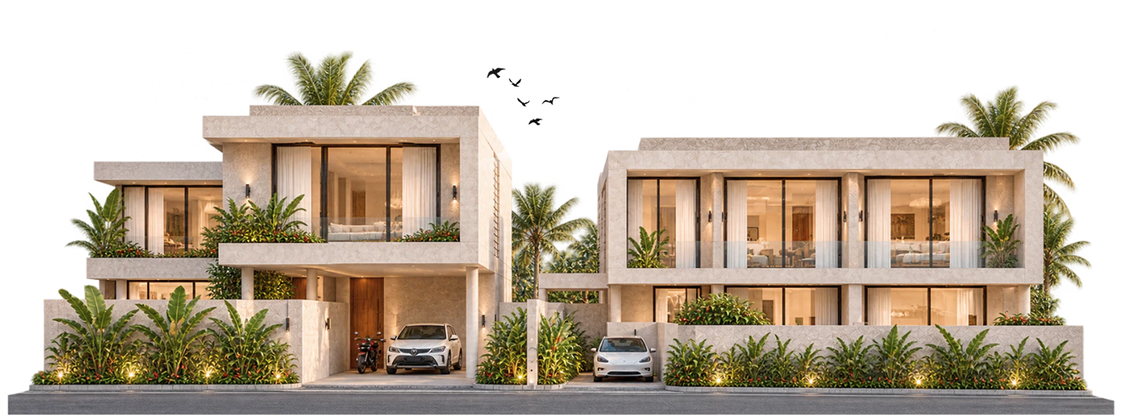 Celest Villas exterior render